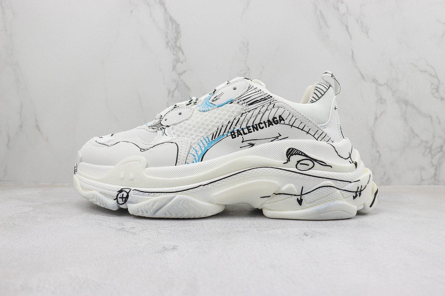  Balenciaga Triple S Shoes BTSS1000016