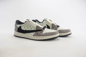 LV Air Jordan 1 Low back LVAJ10017