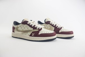LV Air Jordan 1 Low back LVAJ10051